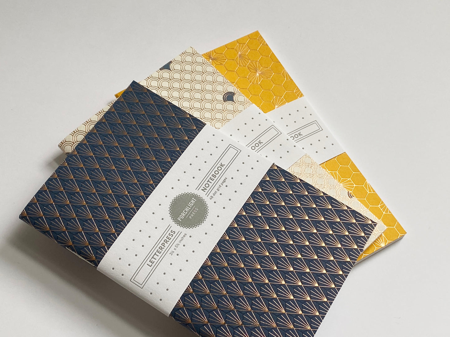 Notebook: Geometric II Series - Deco II Foil Pocket Notebook