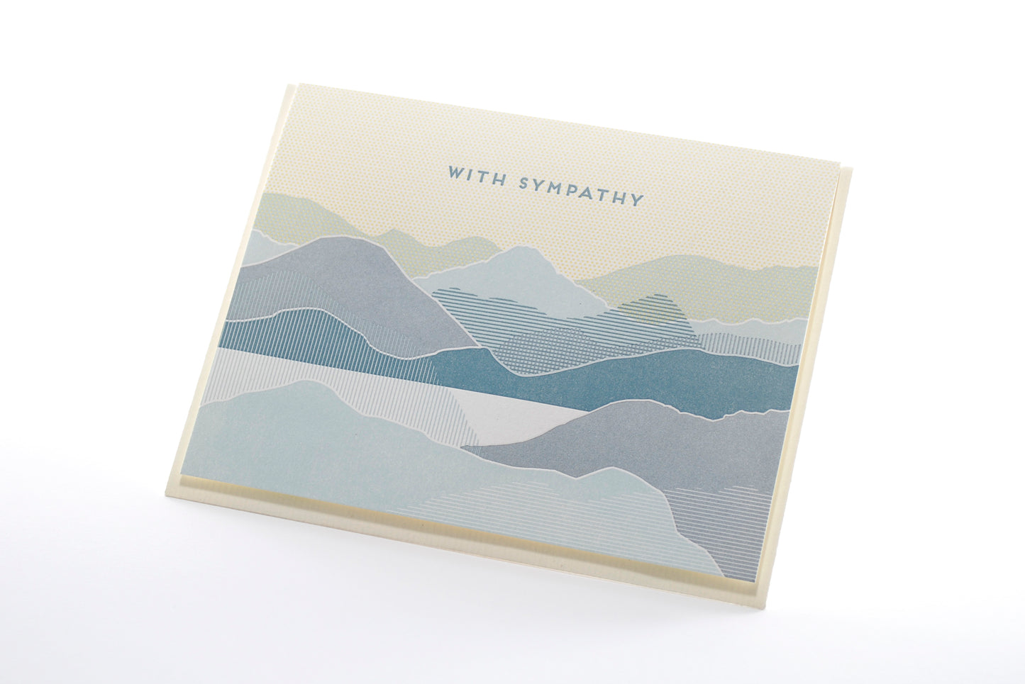 Card: With Sympathy Coastal