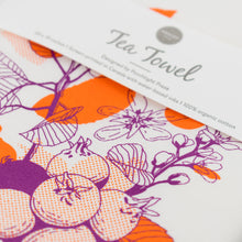 Tea Towel: Saskatoon Berry Tea Towel - Foraging Series