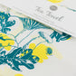 Tea Towel: Chanterelle Mushroom Tea Towel - Foraging Series