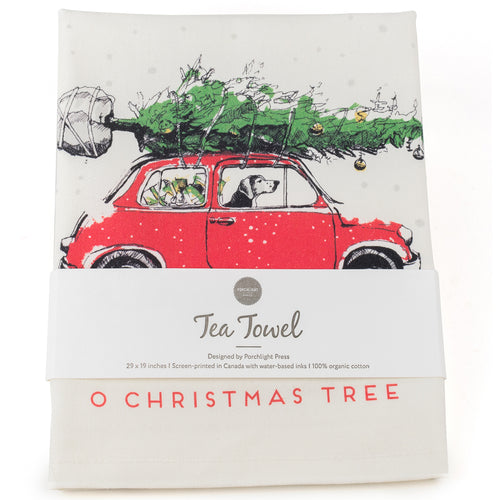 Tea Towel: Holiday O Christmas Tree
