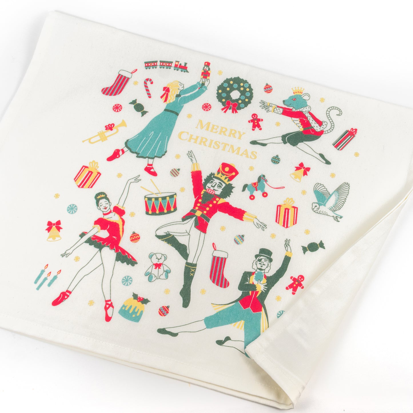 Tea Towel: Holiday Nutcracker