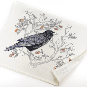 Tea Towel: Birds_Raven