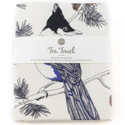 Tea Towel: Birds_Stellar’s Jay