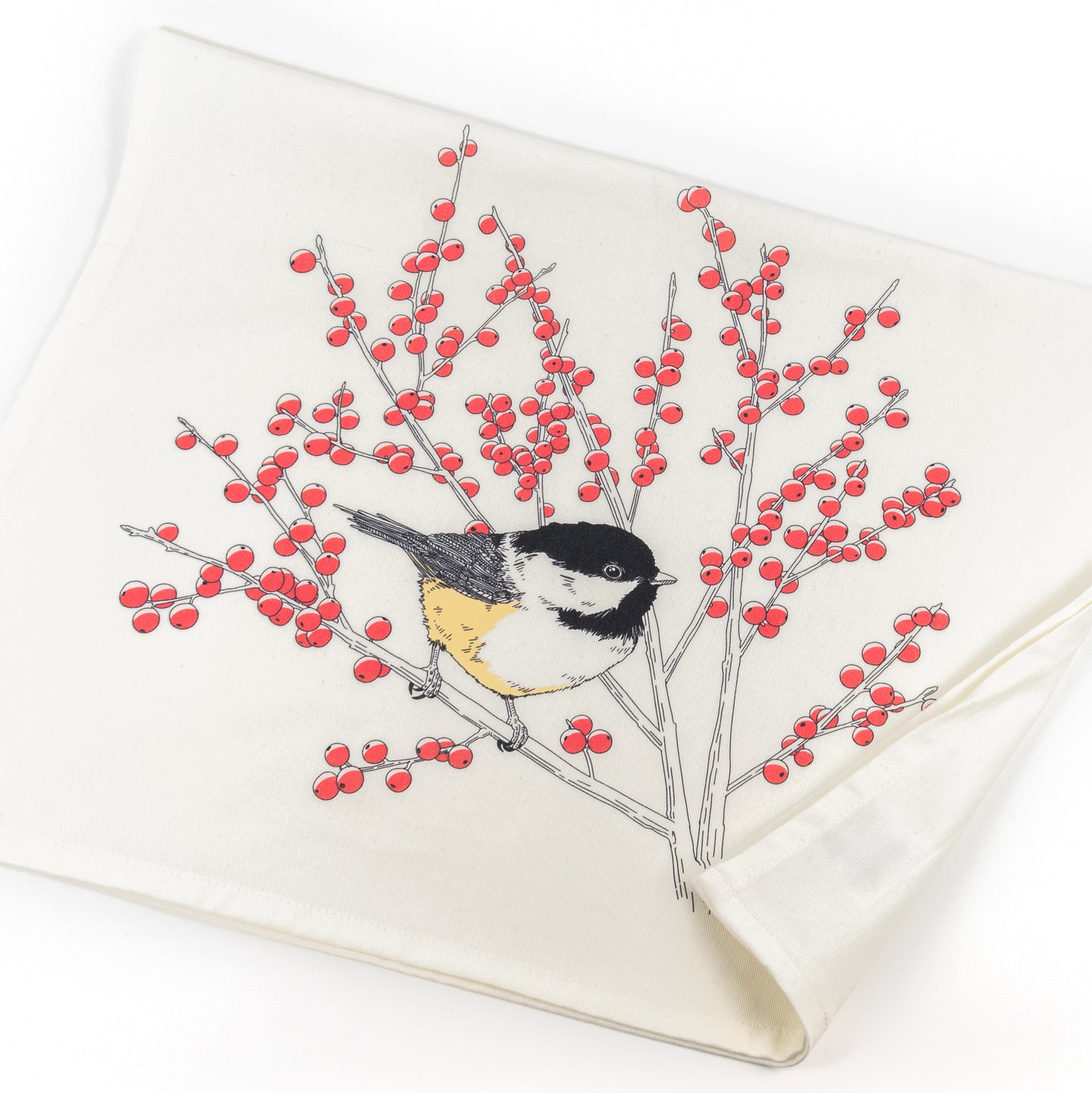 Tea Towel: Chickadee